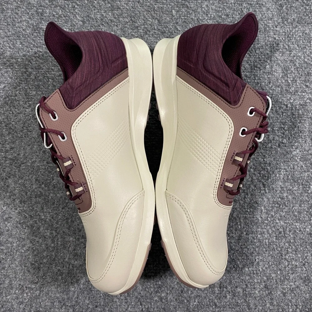 FootJoy FJ Stratos Spikeless Golf Shoes Womens 9.5 M Vanilla Merlot Versatrax